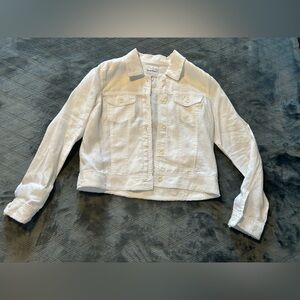 Tommy Bahama White Button Up Jacket
